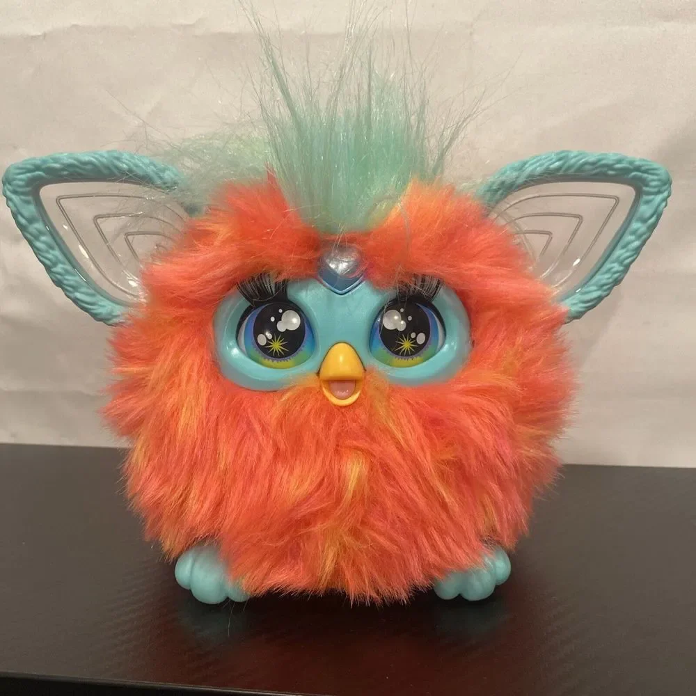 Furby Coral Interactive Plush‎ Toy No Accessories Tested Working